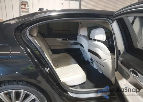 2016 BMW 750I xDrive from USA, damaged, VIN WBA7F2C56GG415712